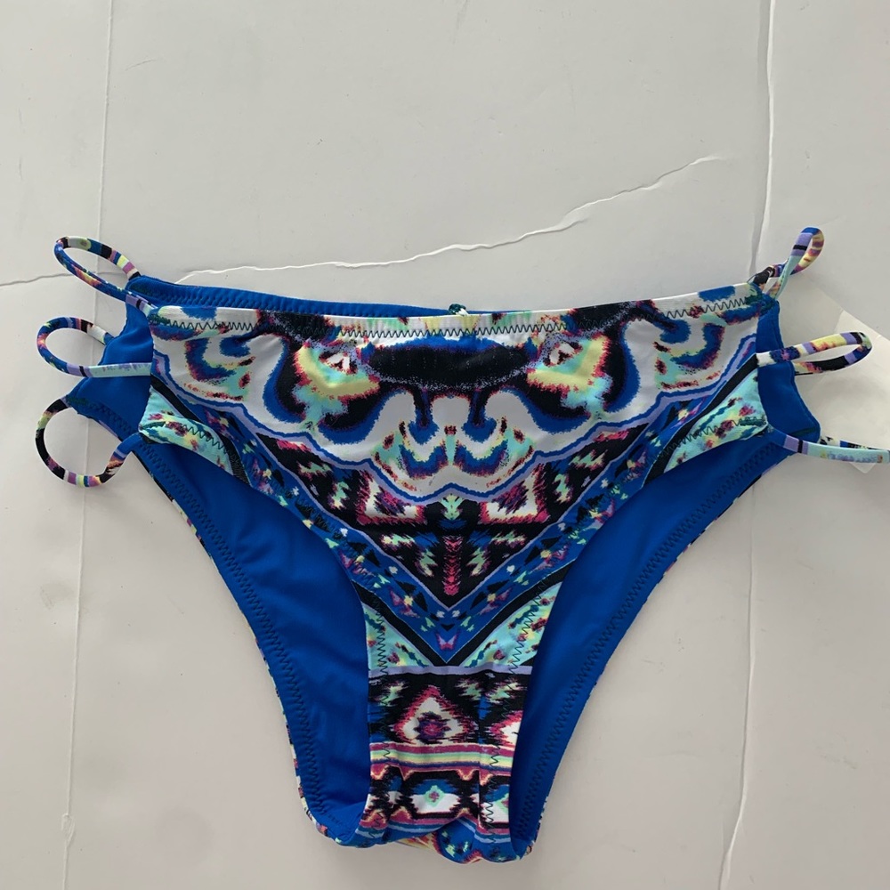 The Bikini Lab Xs Printed Cheeky Bikini Bottom - image 4